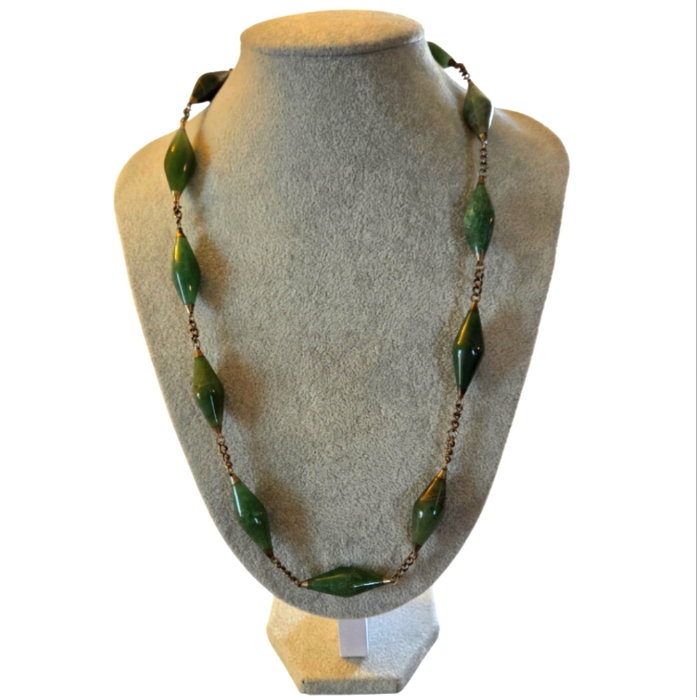 Jadeite Gemstone Necklace